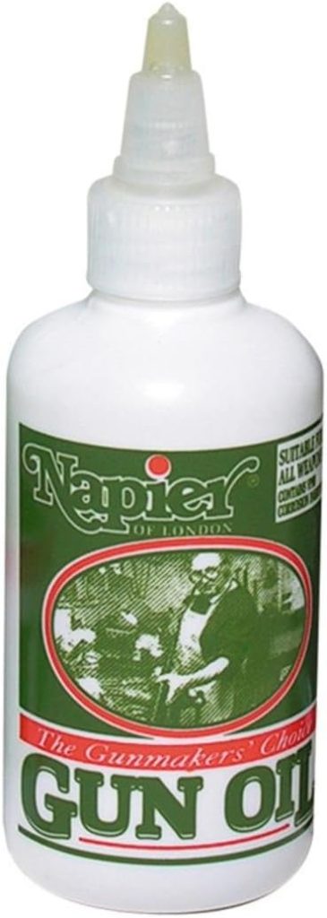 A bottle of gun oil